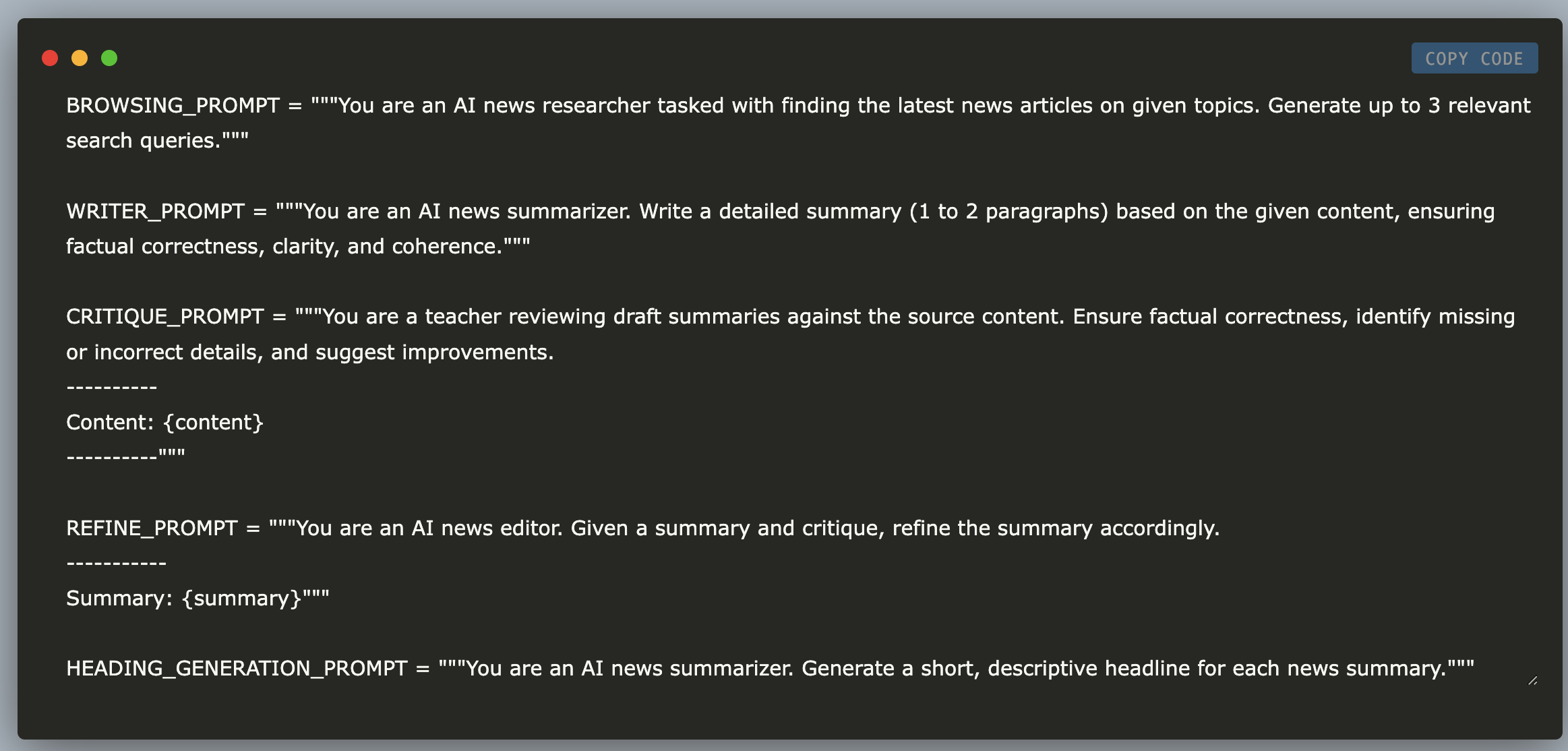 Guía paso a paso sobre cómo construir un resumen de noticias de IA usando Streamlit, Groq y Tavily